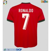 Maglie da calcio Portogallo Cristiano Ronaldo #7 Prima Maglia Europei 2024 Manica Corta